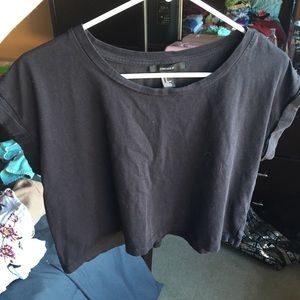 Forever 21 Faded Black Crop